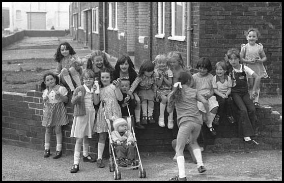 group of girls on hook street